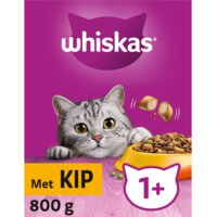 Een afbeelding van Whiskas 1+ Brokken met kip