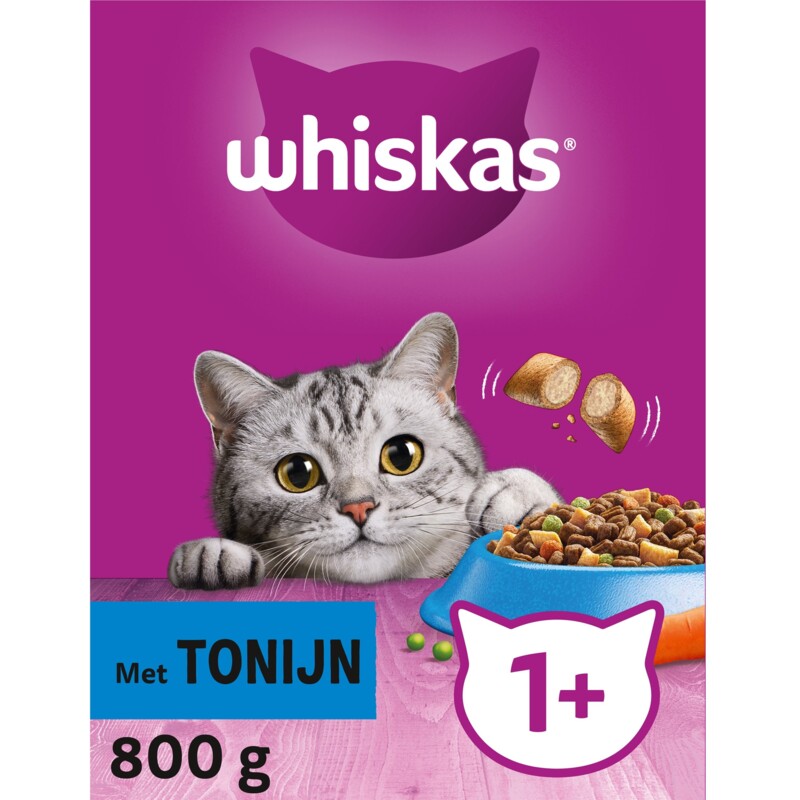Een afbeelding van Whiskas 1+ Brokken met tonijn