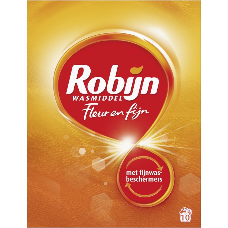 Een afbeelding van Robijn Fleur & fijn waspoeder kleur