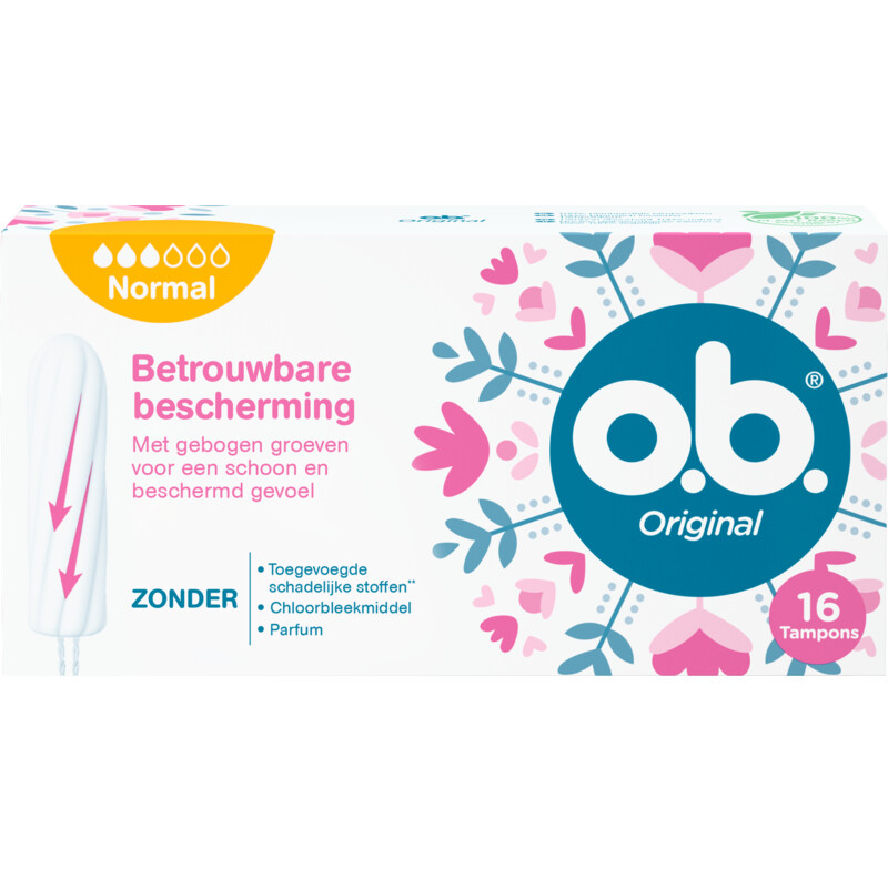 o.b. Original tampons normaal reserveren Albert Heijn