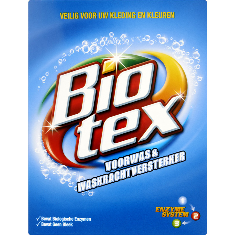 Een afbeelding van Biotex Wasmiddel waskrachtversterker waspoeder