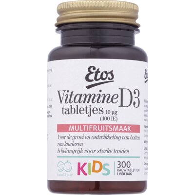 pdp-image-Etos Kids vitamine D tabletjes multifruit