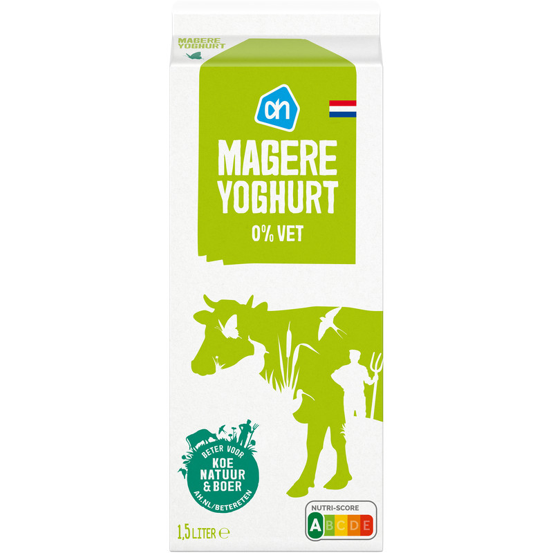 Een afbeelding van AH Magere yoghurt 0%