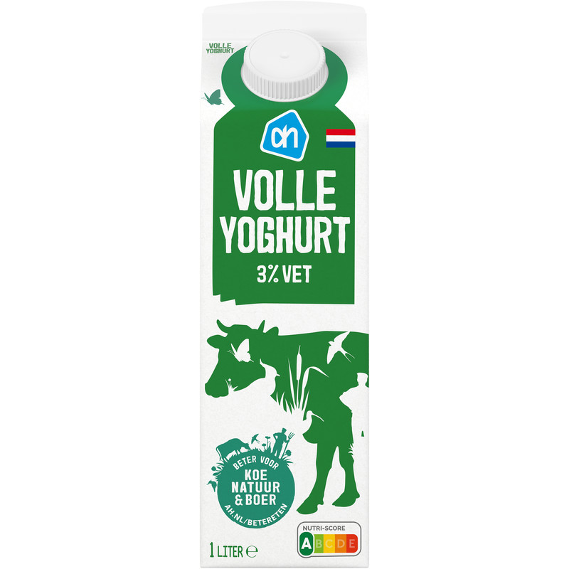 Een afbeelding van AH Volle yoghurt