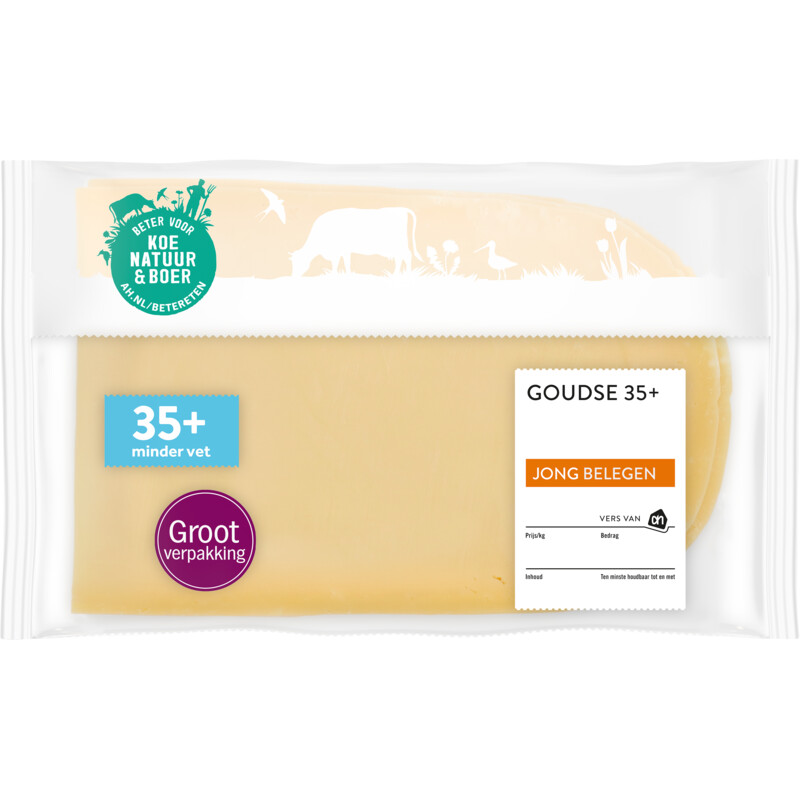 Een afbeelding van AH Goudse jong belegen 35+ plakken voordeel