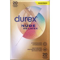 Een afbeelding van Durex Nude no latex maxi pack