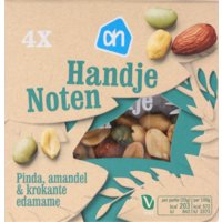 Een afbeelding van AH Handje noten pinda, amandel & edamame