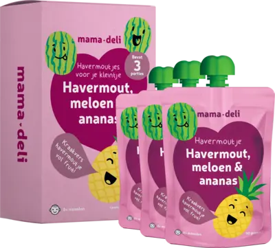 pdp-image-Mama Deli Havermoutje meloen & ananas 8+ mnd