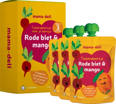pdp-image-Mama Deli Tussendoortje rode biet & mango 4+ mnd