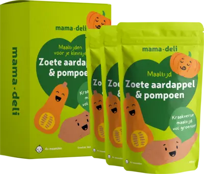 pdp-image-Mama Deli Zoete aardappel & pompoen 4+ mnd