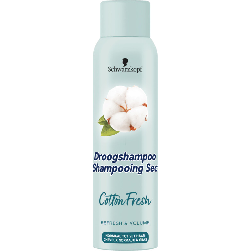 Een afbeelding van Schwarzkopf Cotton fresh droogshampoo