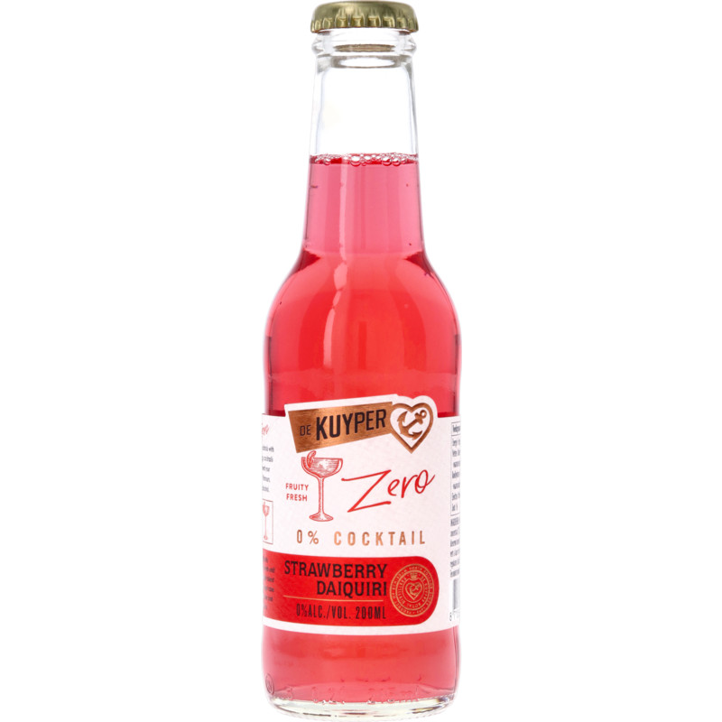 Een afbeelding van De Kuyper Strawberry daiquiri 0% alcoholvrij