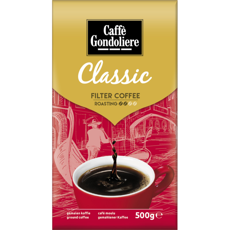Een afbeelding van Caffè Gondoliere Classic filter coffee