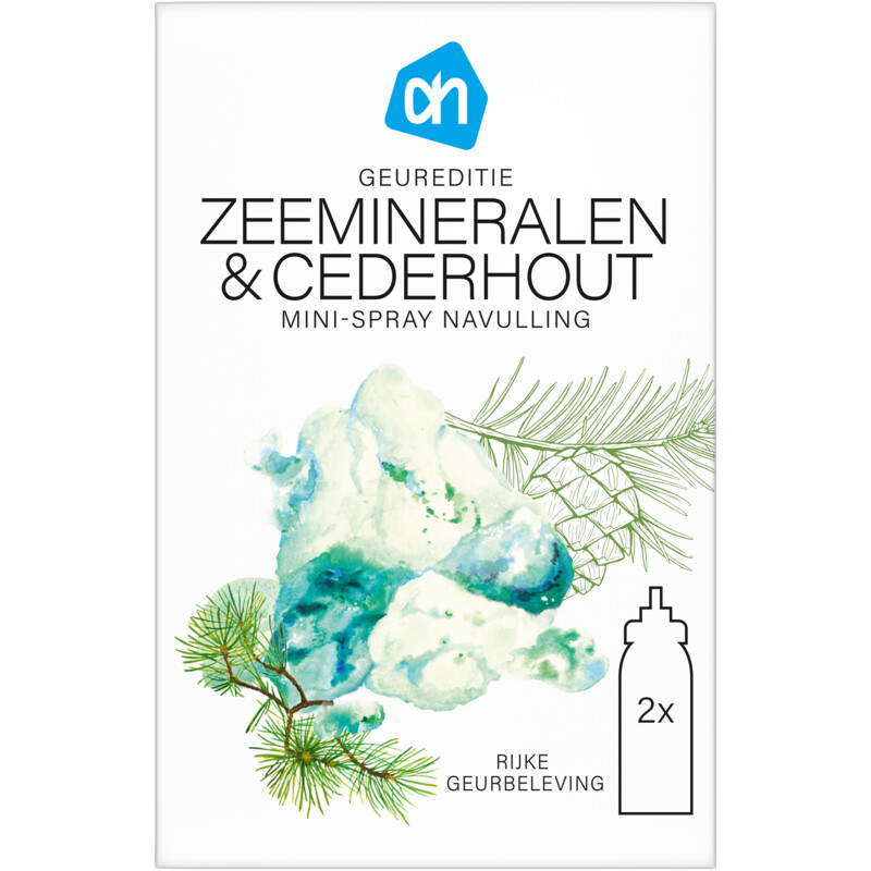 Een afbeelding van AH Geureditie zeemineraal & cederhout navul
