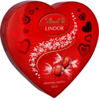 Een afbeelding van Lindt Lindor melk chocolade hart