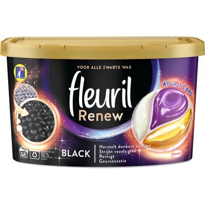pdp-image-Fleuril Black renew caps all-in-1 capsules zwart