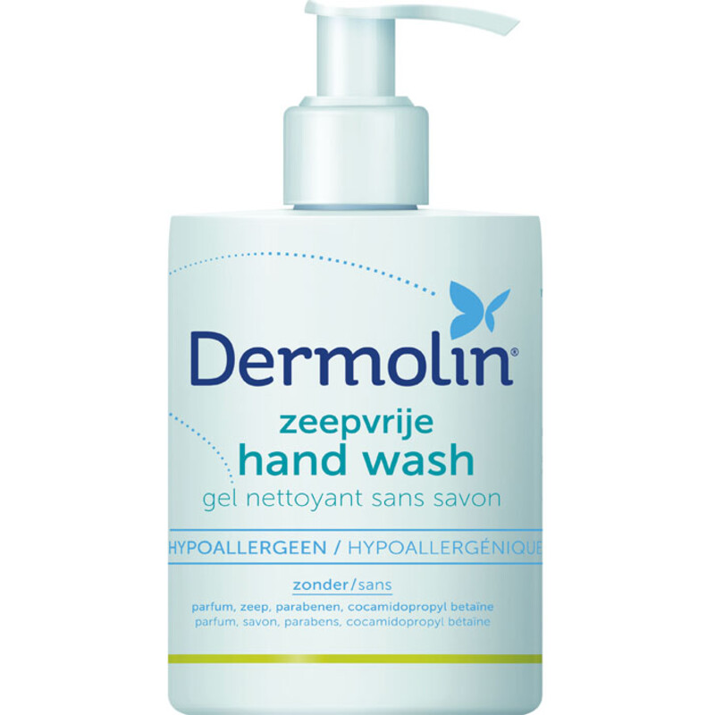 Een afbeelding van Dermolin Zeepvrije handwash CAPD-vrij dispenser