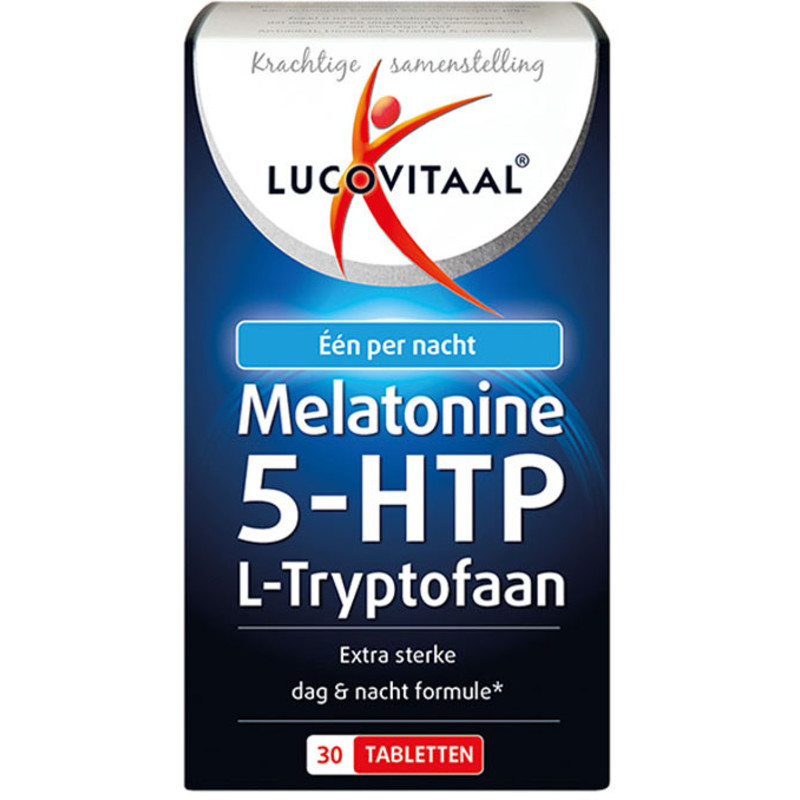 Een afbeelding van Lucovitaal Melatonine 5-HTP L-tryptofaan