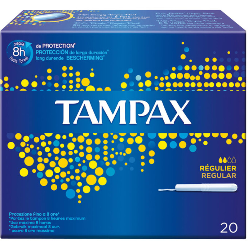 Een afbeelding van Tampax Tampons regular