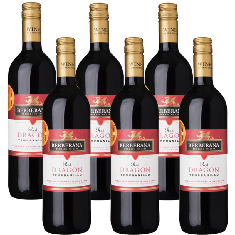 Een afbeelding van Berberana Red Dragon Tempranillo