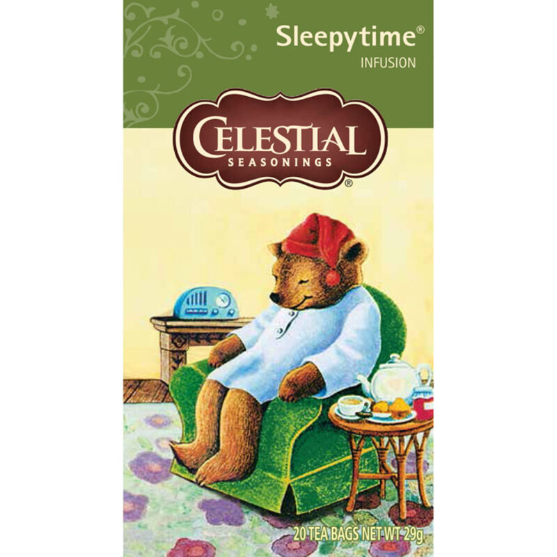 Een afbeelding van Celestial Seasonings Sleepytime tea infusion