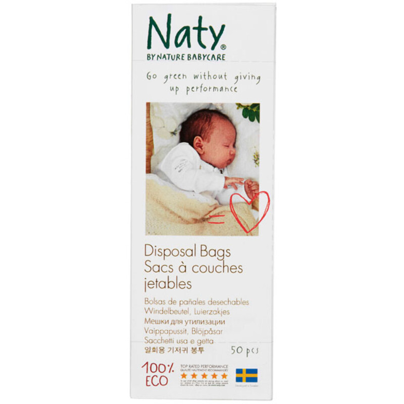 Een afbeelding van Naty Eco luierzakjes