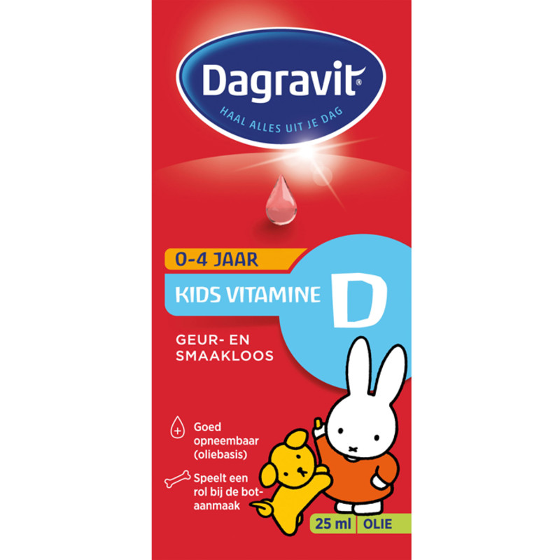 Een afbeelding van Dagravit Kids vitamine d olie