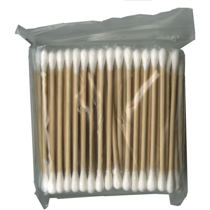 Een afbeelding van Wattenstaafjes hout