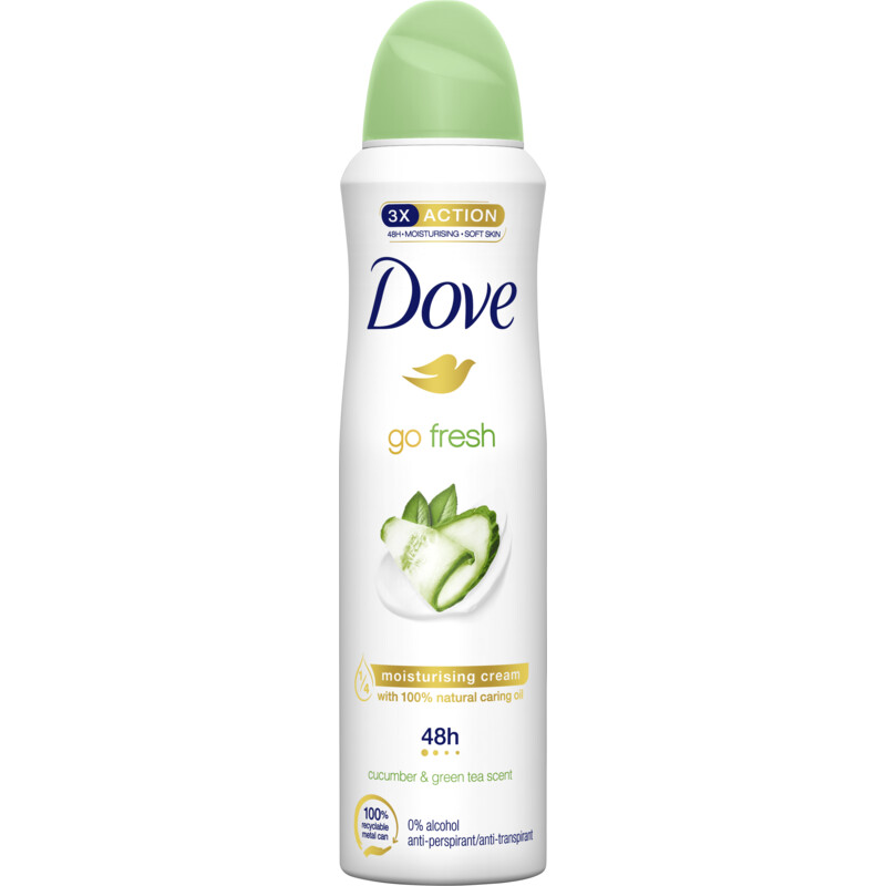 Dove Go fresh cucumber deodorant spray reserveren Albert Heijn