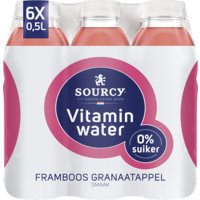 Een afbeelding van Sourcy Vitaminwater framboos granaatappel tray