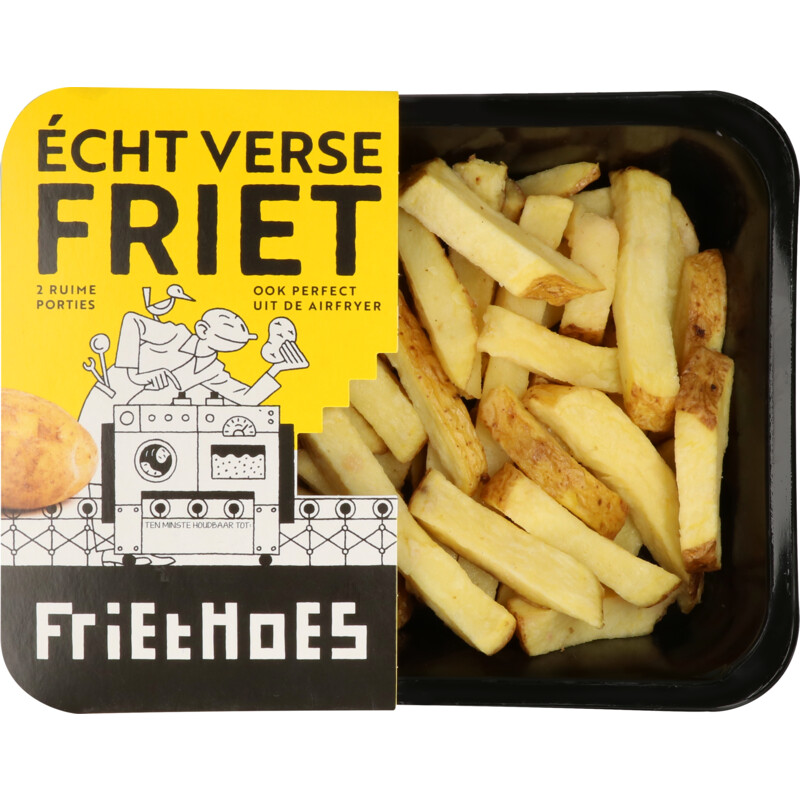 Een afbeelding van Friethoes Echte verse friet