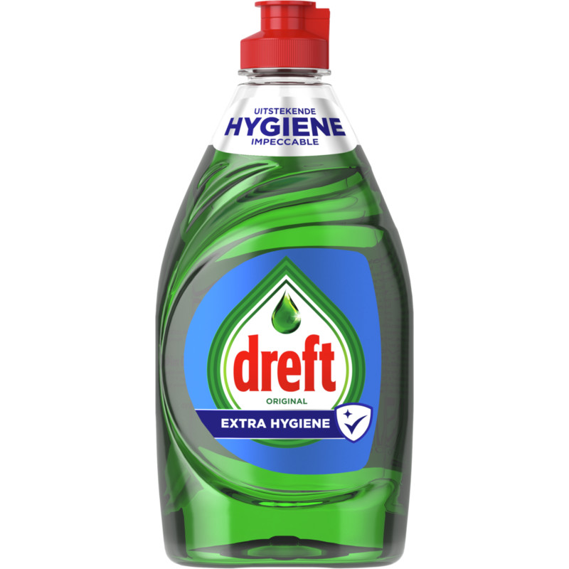 Een afbeelding van Dreft Afwasmiddel extra hygiene original