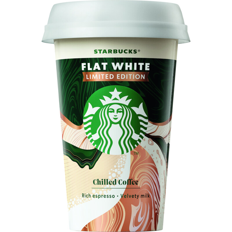 Starbucks Flat white reserveren Albert Heijn