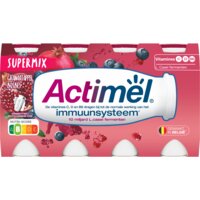 Een afbeelding van Danone Actimel supermix granaatappel bosbes bel