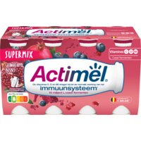 Een afbeelding van Danone Actimel supermix granaatappel bosbes bel