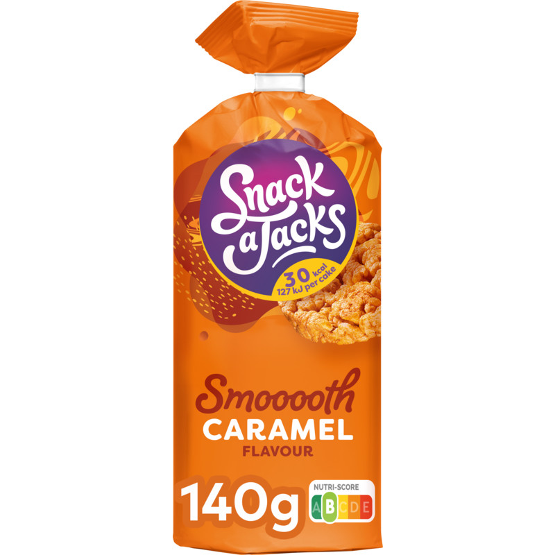 Een afbeelding van Snack a Jacks Smooooth caramel