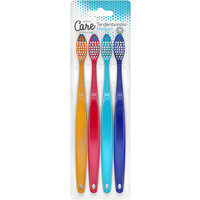 Een afbeelding van Care Tandenborstels medium 4 pack