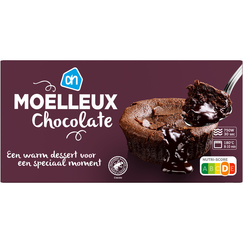 Een afbeelding van AH Moelleux chocolate