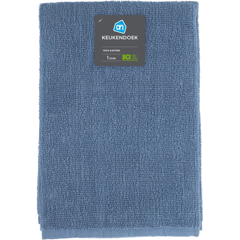 Een afbeelding van AH Keukendoek blauw