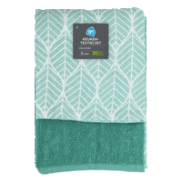 AH Keuken- en theedoek mint set van 2