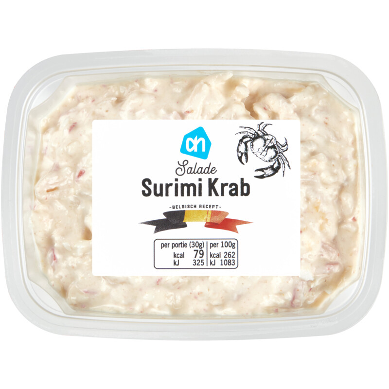 Een afbeelding van AH Surimi krab salade bel