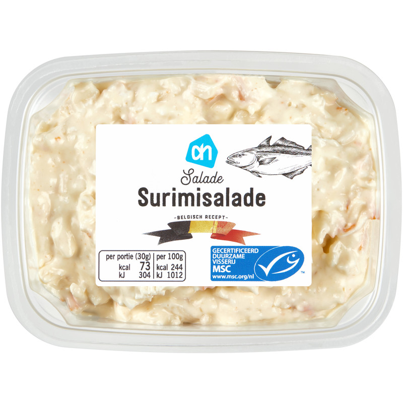 Een afbeelding van AH Surimisalade bel