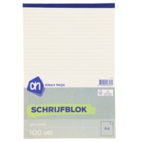 Afbeelding van Greenminds Schrijfblok A4 gelinieerd