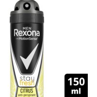 Albert Heijn Rexona men stay fresh citrus deodorant spray aanbieding