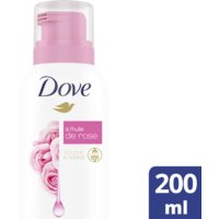 Een afbeelding van Dove Rose shower mousse rose oil