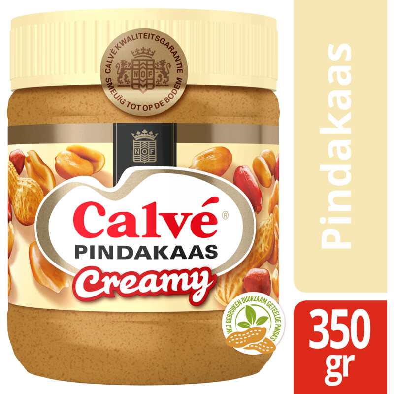 Een afbeelding van Calvé Creamy pindakaas