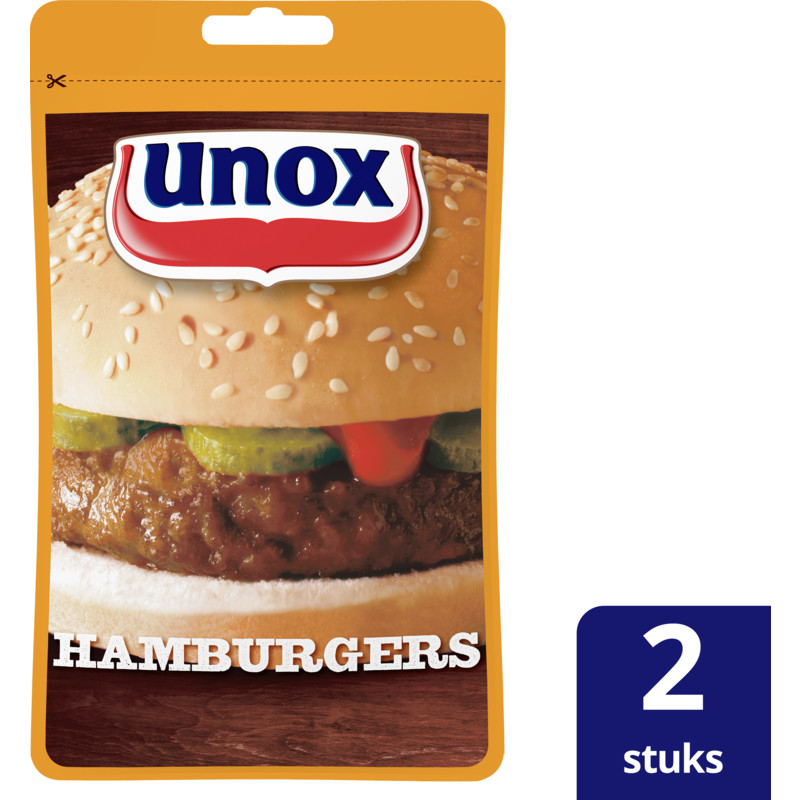 Een afbeelding van Unox Hamburgers