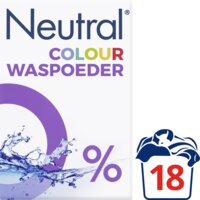 Albert Heijn Neutral Parfumvrij waspoeder kleur aanbieding
