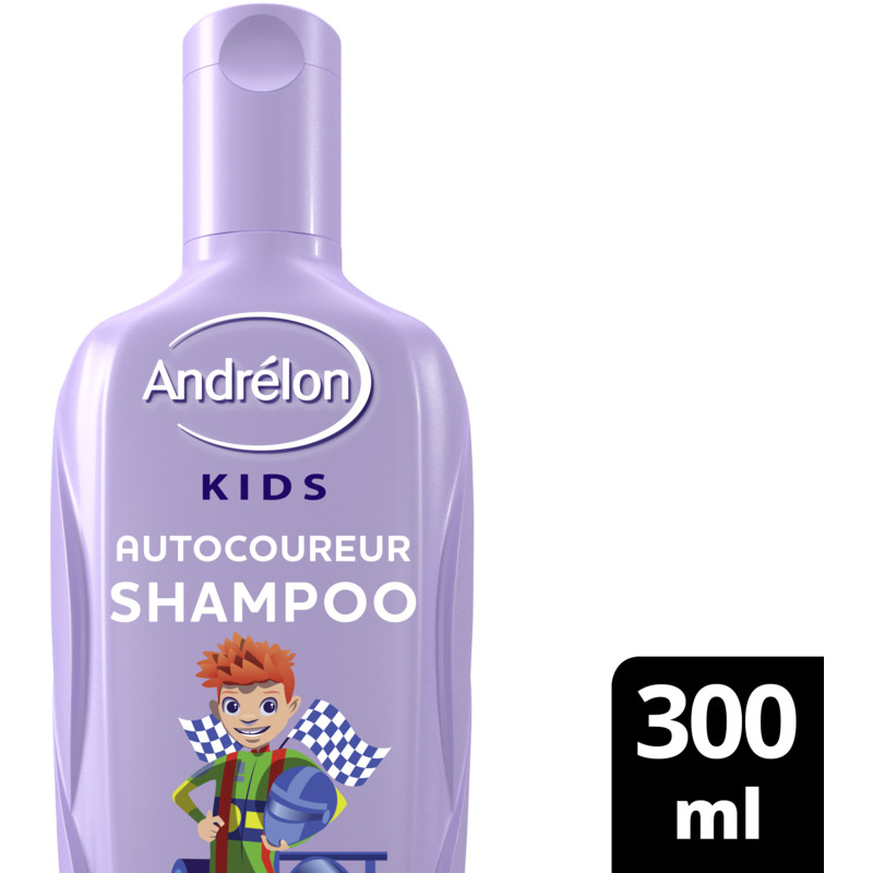 Een afbeelding van Andrélon Kids autocoureur shampoo