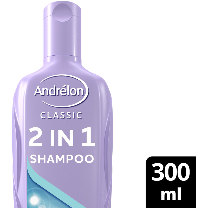 Een afbeelding van Andrélon Classic shampoo en conditioner 2 in 1